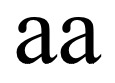 first letter, short a sounds like the u in bus