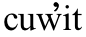 whale in Nuu_chah_nulth Language